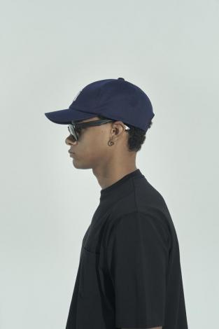 ×CA4LA/TWILL B.B CAP / NAVY