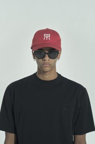 ×CA4LA/TWILL B.B CAP / RED