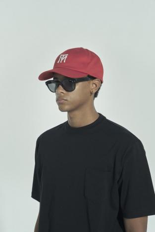 ×CA4LA/TWILL B.B CAP / RED