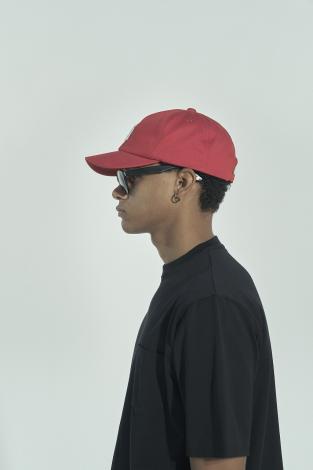 ×CA4LA/TWILL B.B CAP / RED