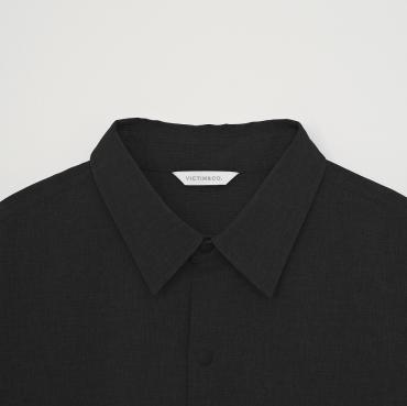 DROW CORD SHIRT *BLACK*