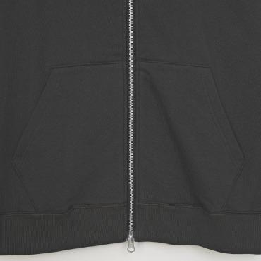 SHORT ZIP PARKA *BLACK*