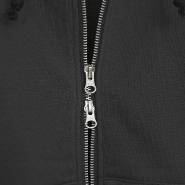 SHORT ZIP PARKA *BLACK*