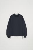 L/S NYLON TEE *NAVY*