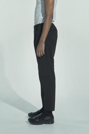 ANKLE EASY SLACKS *BLACK*