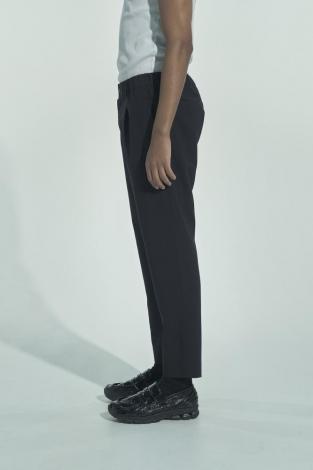 ANKLE EASY SLACKS *NAVY*