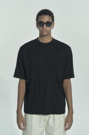 WOOL TEE *BLACK*