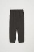 ANKLE EASY SLACKS *BROWN*