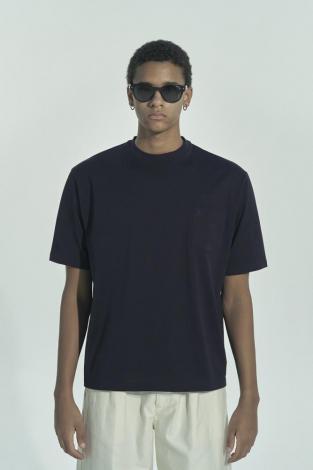 BASIC POCKET TEE *NAVY*