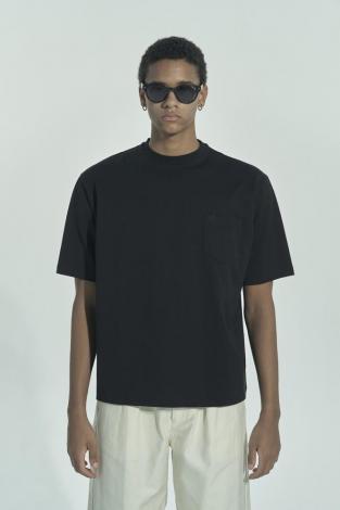 BASIC POCKET TEE *BLACK*