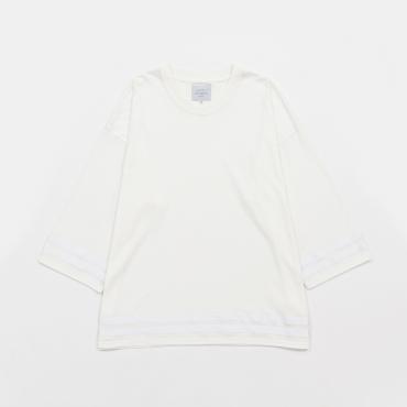 7 SLEEVE FOOTBALL TEE *ホワイト*