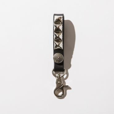 BxH STUDS KEY HOLDER *ブラックxシルバー*