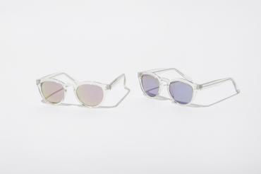 BxH SUNGLASS 04 2017AW*クリアxレッド*