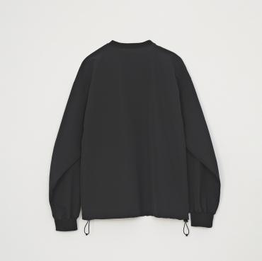 L/S NYLON TEE / BLACK
