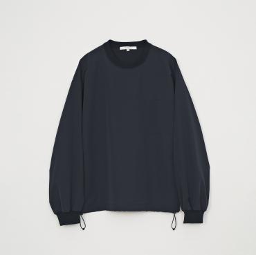 L/S NYLON TEE / NAVY