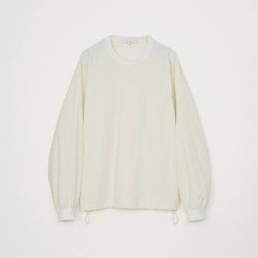 L/S NYLON TEE / WHITE