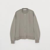 ZIP-UP SWEAT *BEIGE*