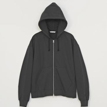SHORT ZIP PARKA *BLACK*