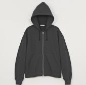 SHORT ZIP PARKA *BLACK*