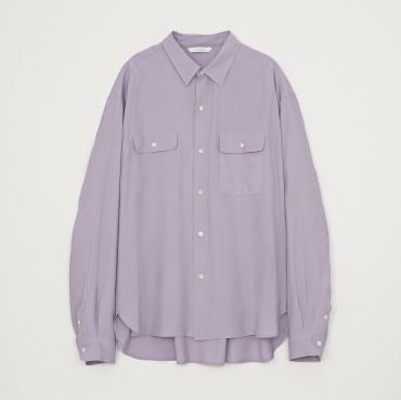 RAYON SILK SHIRT *LAVENDER*