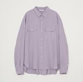 RAYON SILK SHIRT *LAVENDER*