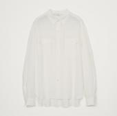 RAYON SILK SHIRT *WHITE*