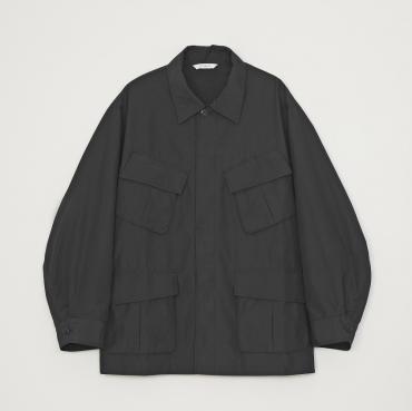 FATIGUE SHIRT JACKET *BLACK*
