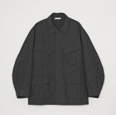 FATIGUE SHIRT JACKET *BLACK*