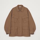 FATIGUE SHIRT JACKET *BROWN*