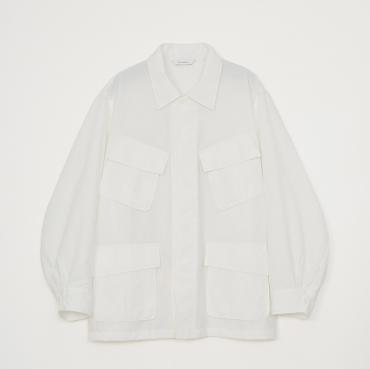 FATIGUE SHIRT JACKET *WHITE*