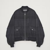 CHECK MA-1 JACKET *NAVY*