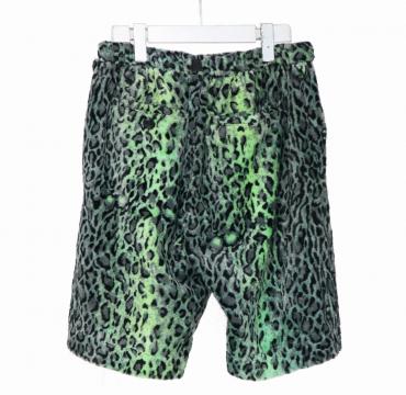 LEOPARD PATTERN SHORTS *イエローグリーン*