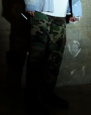 RE-MAKE CAMO PANTS *ウッドランドカモ*