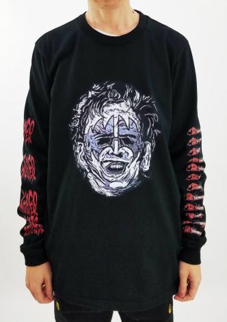 PSYCO DINNER L/S TEE *ブラック*