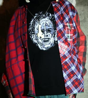 PSYCO DINNER L/S TEE *ブラック*