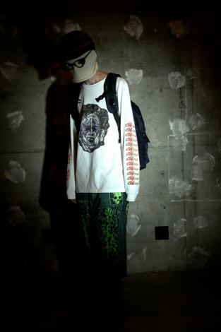 PSYCO DINNER L/S TEE *ホワイト*