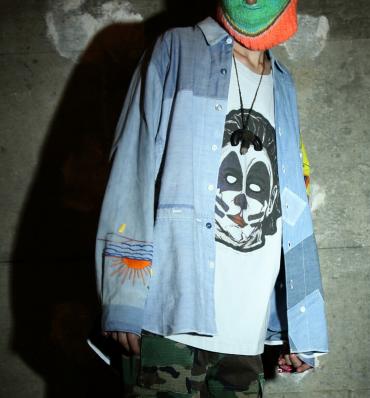 MICHAEL MYERS MASK TEE *ブラック*