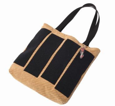 PUNCHING FEKE SUEDE TOTE BAG *ベージュ*