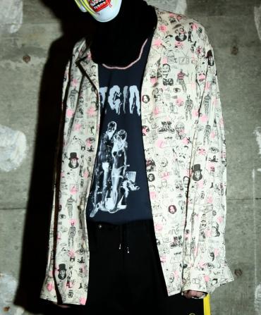 TWO VIRGIN TEE *ブラック*