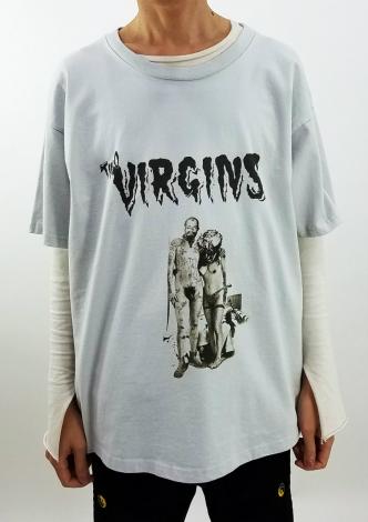 TWO VIRGIN TEE *ライトグレー*