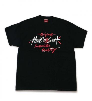 HIDEANDSEEKxTENDERLOIN S/S TEE *ブラック*