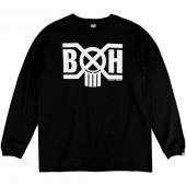 BxH LOGO L/S TEE *ブラック×ホワイト*