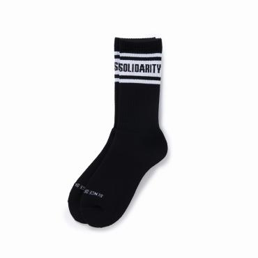 SOCKS "LINE LOGO" *ブラック*