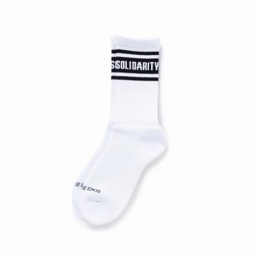 SOCKS "LINE LOGO" *ホワイト*