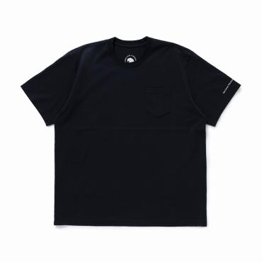 PACK TEE "CREW NECK POCKET" *ブラック*