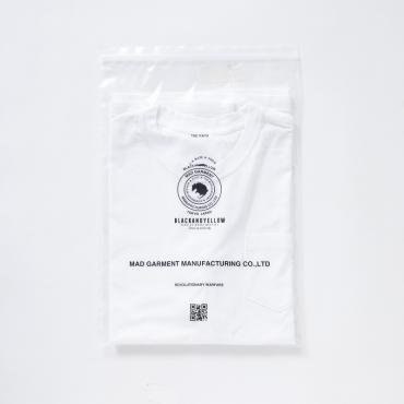 PACK TEE "BIG SILHOUETTE POCKET" *ホワイト*