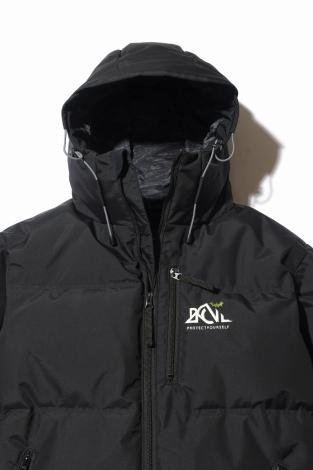 BCxNANGA 3LAYER HOODED DOWN JACKET *ブラック*