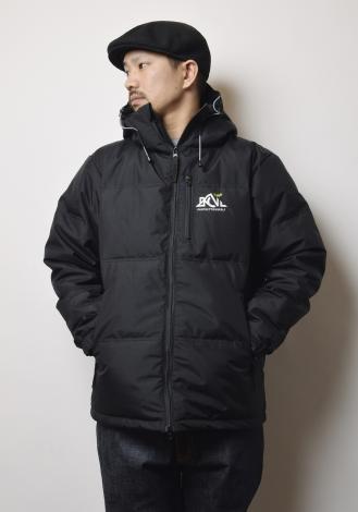 BCxNANGA 3LAYER HOODED DOWN JACKET *ブラック*