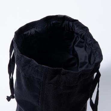 DRAWSTRING POUCH *ブラック*