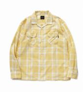 YELLOW CHECK SHIRT *イエロー*